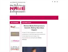 Tablet Screenshot of newmediawomen.org